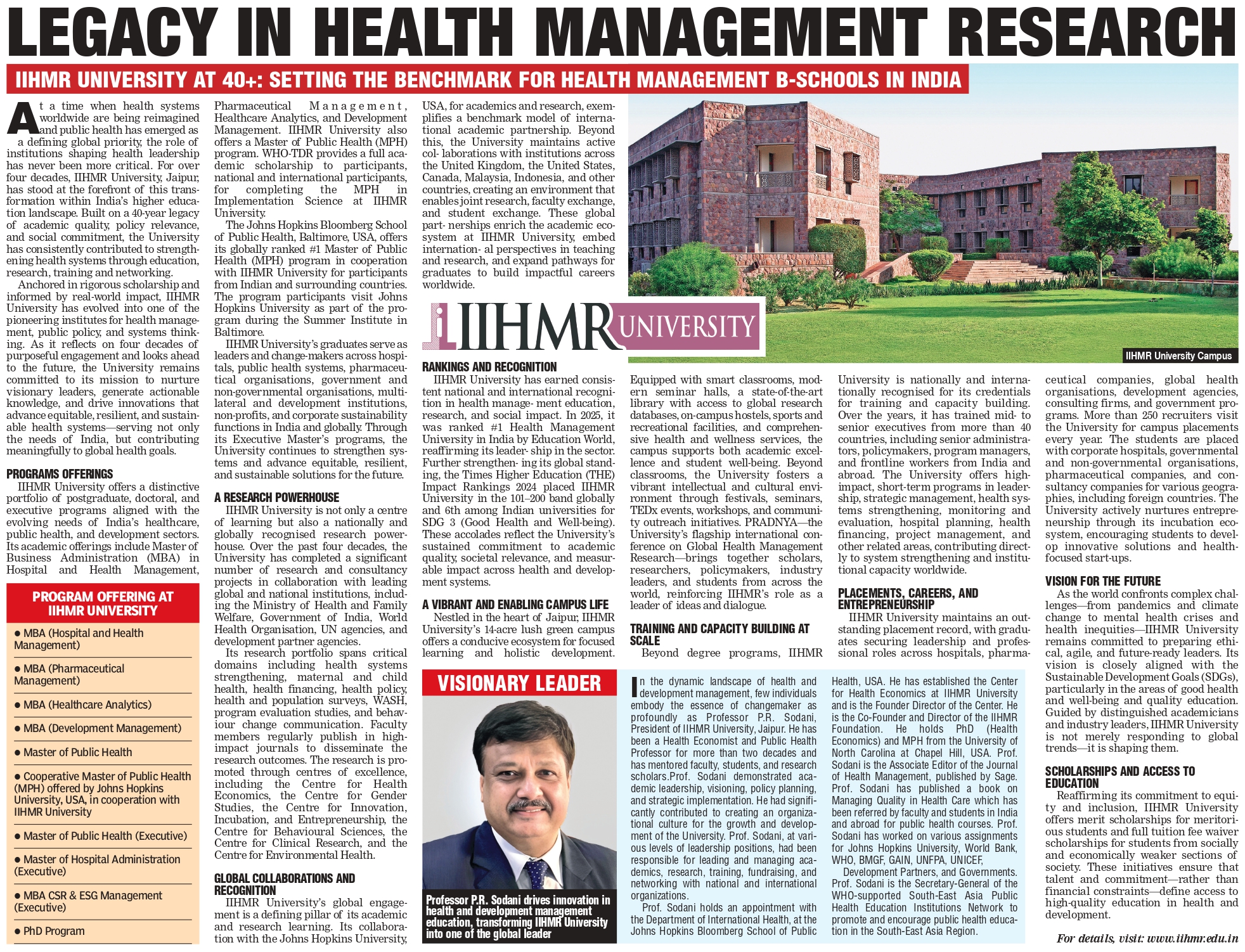IIHMR-UNIVERSITY